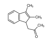 2-Propanone, 1-(2,3-dimethyl-1H-inden-1-yl)-_676541-27-8