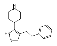 4-(4-Phenethyl-2H-pyrazol-3-yl)-piperidine_676552-15-1