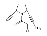 (2S,5R)-1-(2-chloroacetyl)-5-prop-1-ynylpyrrolidine-2-carbonitrile_676560-98-8
