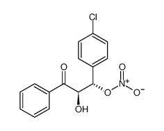 rel-(1R,2S)-1-(4-chlorophenyl)-2-hydroxy-3-oxo-3-phenylpropyl nitrate_676565-38-1