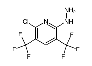 3,5-bis(trifluoromethyl)-6-chloro-2-hydrazinopyridine_676577-97-2