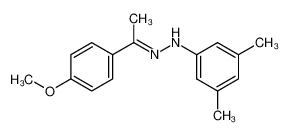 4-methoxyacetophenone 3,5-dimethylphenylhydrazone_67658-99-5
