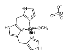 [Fe(bis[(imidazol-4-methyl)-4'-imidazol-2'-yl]methane)(CH3CO2)]ClO4_676593-41-2