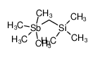 (Tetramethyl)-((trimethylsilyl)-methyl)-antimon_67660-18-8