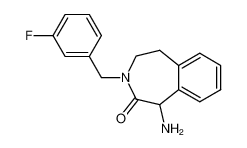 1-Amino-3-(3-fluoro-benzyl)-1,3,4,5-tetrahydro-benzo[d]azepin-2-one_676603-02-4