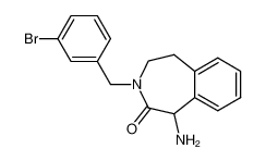 1-Amino-3-(3-bromo-benzyl)-1,3,4,5-tetrahydro-benzo[d]azepin-2-one_676603-04-6