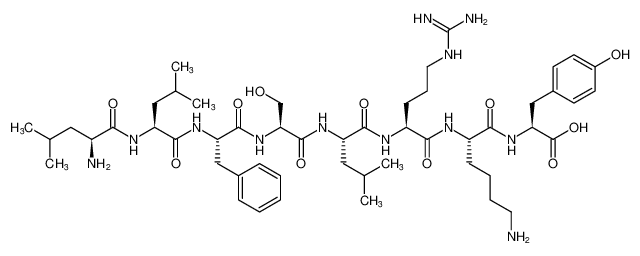L-Tyrosine,L-leucyl-L-leucyl-L-phenylalanyl-L-seryl-L-leucyl-L-arginyl-L-lysyl-_676618-06-7