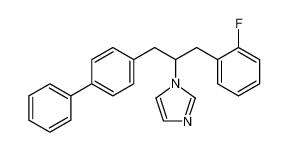 1H-Imidazole, 1-[2-[1,1'-biphenyl]-4-yl-1-[(2-fluorophenyl)methyl]ethyl]-_676618-91-0
