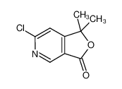 6-chloro-1,1-dimethylfuro[3,4-c]pyridin-3(1H)-one_676634-58-5