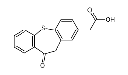 (10-oxo-10,11-dihydro-dibenzo[b,f]thiepin-2-yl)-acetic acid_67667-25-8