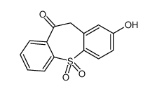 Dibenzo[b,f]thiepin-10(11H)-one, 2-hydroxy-, 5,5-dioxide_67667-48-5
