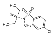 4-chloro-N-(diethylphosphorothioyl)-N-methylbenzenesulfonamide_67668-09-1