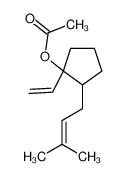 [1-ethenyl-2-(3-methylbut-2-enyl)cyclopentyl] acetate_67674-44-6