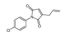 1H-Pyrrole-2,5-dione, 1-(4-chlorophenyl)-3-(2-propenyl)-_67677-82-1