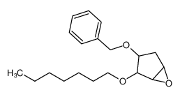 6-Oxabicyclo[3.1.0]hexane, 2-(heptyloxy)-3-(phenylmethoxy)-_67683-77-6