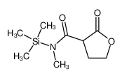 N-methyl-2-oxo-N-(trimethylsilyl)tetrahydrofuran-3-carboxamide_67691-40-1