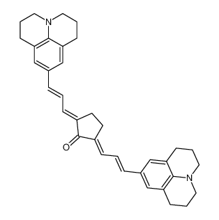 (2E,5E)-2,5-bis((E)-3-(2,3,6,7-tetrahydro-1H,5H-pyrido[3,2,1-ij]quinolin-9-yl)allylidene)cyclopentan-1-one_677004-26-1