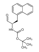 tert-butyl (R)-(1-(naphthalen-1-yl)-3-oxopropan-2-yl)carbamate_677005-08-2