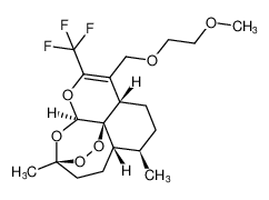 (3R,5aS,6R,8aS,12R,12aR)-9-((2-methoxyethoxy)methyl)-3,6-dimethyl-10-(trifluoromethyl)-3,4,5,5a,6,7,8,8a-octahydro-12H-3,12-epoxy[1,2]dioxepino[4,3-i]isochromene_677019-93-1