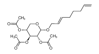 (2'-E)-octa-2',7'-dienyl 2,3,4-tri-O-acetyl-α-D-xylopyranoside_677027-81-5