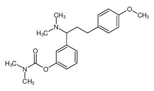 3-(1-(dimethylamino)-3-(4-methoxyphenyl)propyl)phenyl dimethylcarbamate_677034-57-0