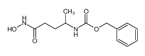 N-Benzyloxycarbonyl-4-aminovalerohydroxamsaeure_67706-66-5