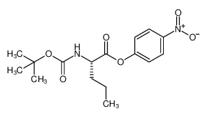 L-Norvaline, N-[(1,1-dimethylethoxy)carbonyl]-, 4-nitrophenyl ester_67708-98-9