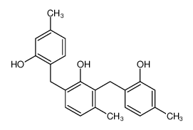2,6-bis[(2-hydroxy-4-methylphenyl)methyl]-3-methylphenol_67723-78-8