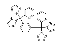 2-[[3-[di(pyrazol-1-yl)-pyridin-2-ylmethyl]phenyl]-di(pyrazol-1-yl)methyl]pyridine_677275-79-5