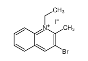 Quinolinium, 3-bromo-1-ethyl-2-methyl-, iodide_67729-97-9