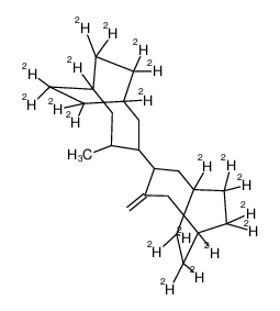 (1R,1'R,4S,6R,6'R)-4-methyl-4'-methylene-3,3'-bi(bicyclo[4.2.2]decane)-1,1',6,6',7,7,7',7',8,8,8',8',9,9,9',9',10,10,10',10'-d20_6773-59-7
