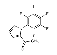 1-(1-pentafluorophenyl-1H-pyrrole-2-yl)ethanone_677300-28-6