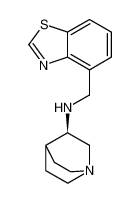 1-Azabicyclo[2.2.2]octan-3-amine, N-(4-benzothiazolylmethyl)-, (3R)-_677307-30-1