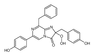 8-benzyl-2-hydroperoxy-2-(4-hydroxybenzyl)-6-(4-hydroxyphenyl)imidazo[1,2-a]pyrazin-3(2H)-one_67731-69-5