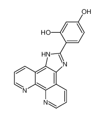 1,3-Benzenediol, 4-(1H-imidazo[4,5-f][1,10]phenanthrolin-2-yl)-_677323-66-9