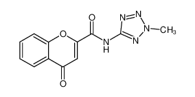 4-oxo-4H-chromene-2-carboxylic acid 2-methyl-2H-tetrazol-5-ylamide_67733-29-3