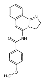 N-(2,3-dihydroimidazo[1,2-c]quinazolin-5-yl)-4-methoxybenzamide_677339-98-9