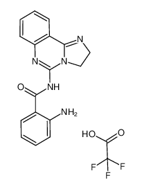 2-amino-N-(2,3-dihydroimidazo[1,2-c]quinazolin-5-yl)benzamide 2,2,2-trifluoroacetate_677340-23-7