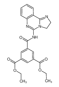 diethyl 5-((2,3-dihydroimidazo[1,2-c]quinazolin-5-yl)carbamoyl)isophthalate_677340-43-1