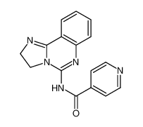 4-Pyridinecarboxamide, N-(2,3-dihydroimidazo[1,2-c]quinazolin-5-yl)-_677340-48-6