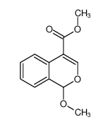 1H-2-Benzopyran-4-carboxylic acid, 1-methoxy-, methyl ester_677347-43-2