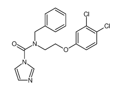 Imidazole-1-carboxylic acid benzyl-[2-(3,4-dichloro-phenoxy)-ethyl]-amide_67742-85-2