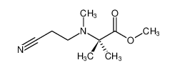 Alanine, N-(2-cyanoethyl)-N,2-dimethyl-, methyl ester_67744-40-5