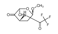 2,2,2-Trifluoro-N-((2S,4R,6R)-6-methoxy-2-methyl-3-oxo-tetrahydro-pyran-4-yl)-acetamide_67758-47-8
