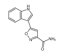 5-indol-3-yl-isoxazole-3-carboxylic acid amide_67766-86-3