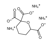 ammonium tetrahydro-2H-pyran-2,2,6-tricarboxylate_67770-08-5