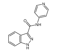 1H-Indazole-3-carboxamide, N-4-pyridinyl-_677701-98-3