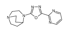 4-[5-(2-pyrimidinyl)-1,3,4-oxadiazol-2-yl]-1,4-diazabicyclo[3.2.2]nonane_677724-59-3