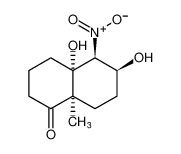 (4aS,5S,6S,8aR)-4a,6-dihydroxy-8a-methyl-5-nitrooctahydronaphthalen-1(2H)-one_677729-14-5