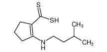 1-Cyclopentene-1-carbodithioic acid, 2-[(3-methylbutyl)amino]-_67776-50-5